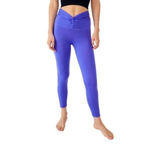 FP Movement High-Rise Ankle Breathe Deeper Leggings Moroccan Blue